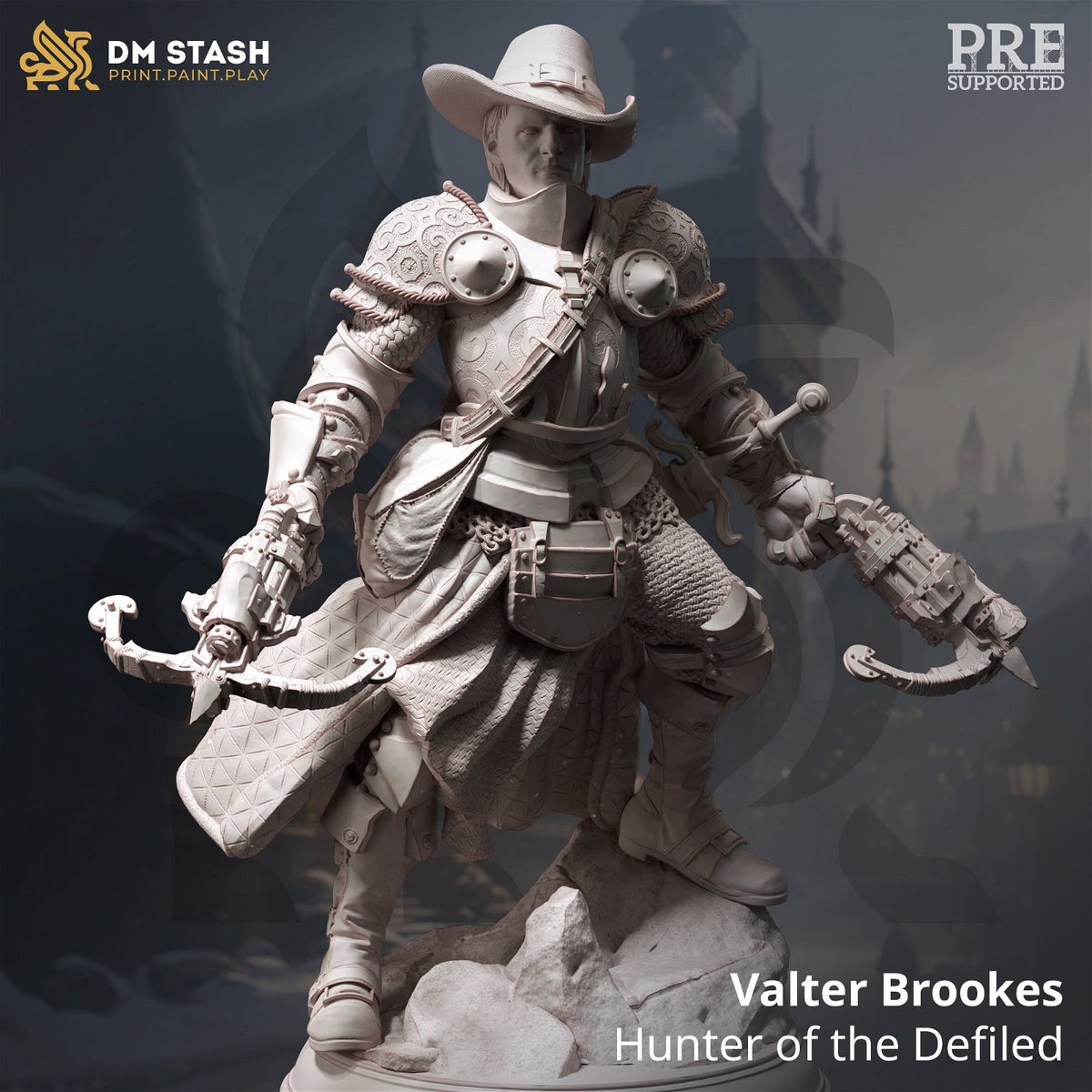 Valter Brookes Hunter Of The Defiled - The Printable Dragon