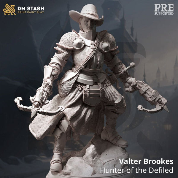 Valter Brookes Hunter Of The Defiled 3D-printed model