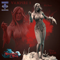 Vampire 3D-printed model