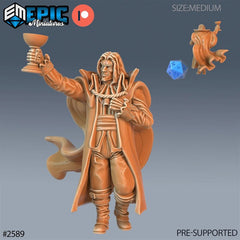 Vampire Baron 3D-printed model