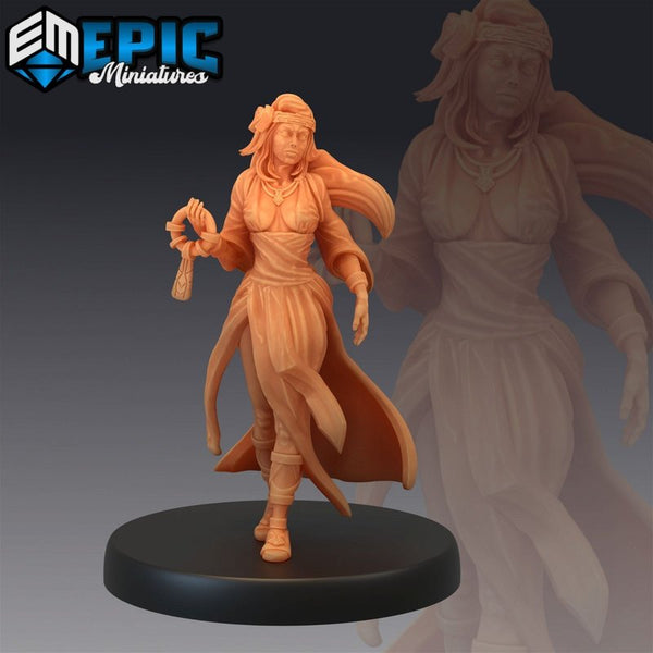 Vampire Huntress 3D-printed model