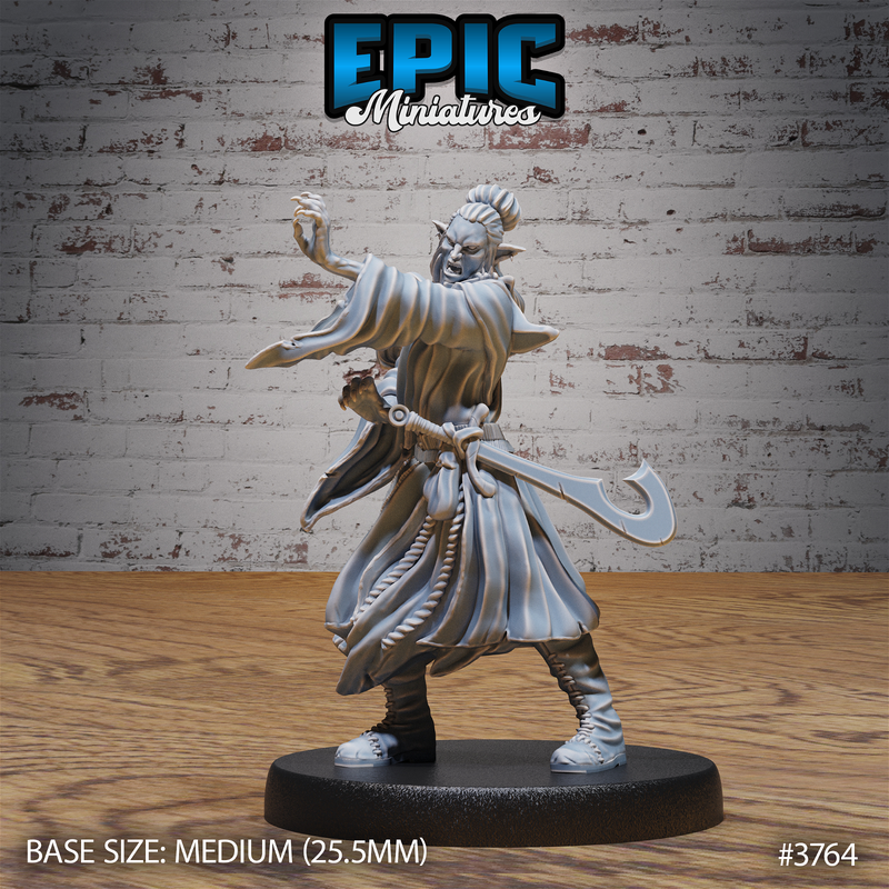 Vampire Jiangshi 3D-printed model
