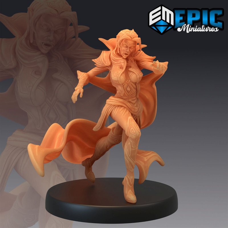 Vampire Mistress 3D-printed model