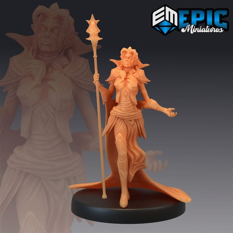 Vampire Mistress 3D-printed model
