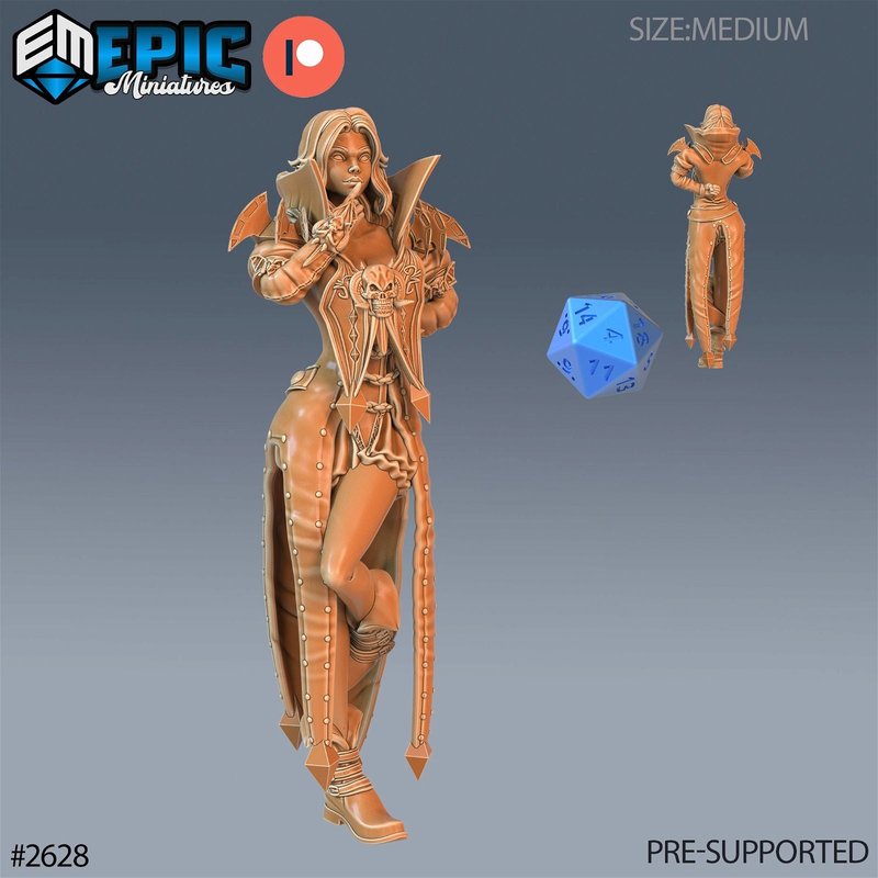 Vampire Princess 3D-printed model