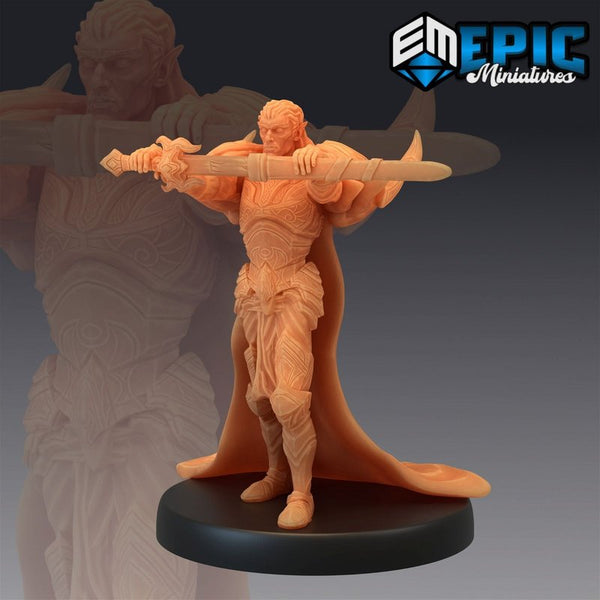 Vampire Warrior 3D-printed model
