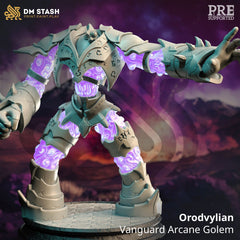 Vanguard Arcane Golem Orodvylian - The Printable Dragon