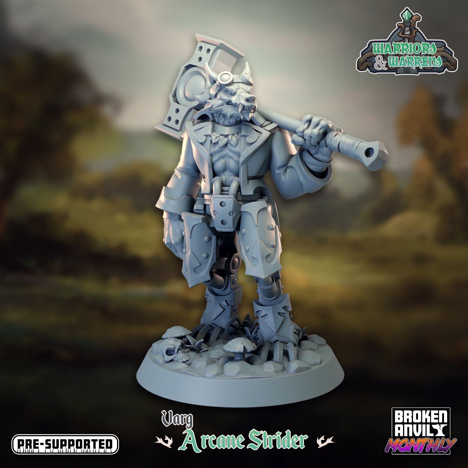 Varg Mech Strider - The Printable Dragon