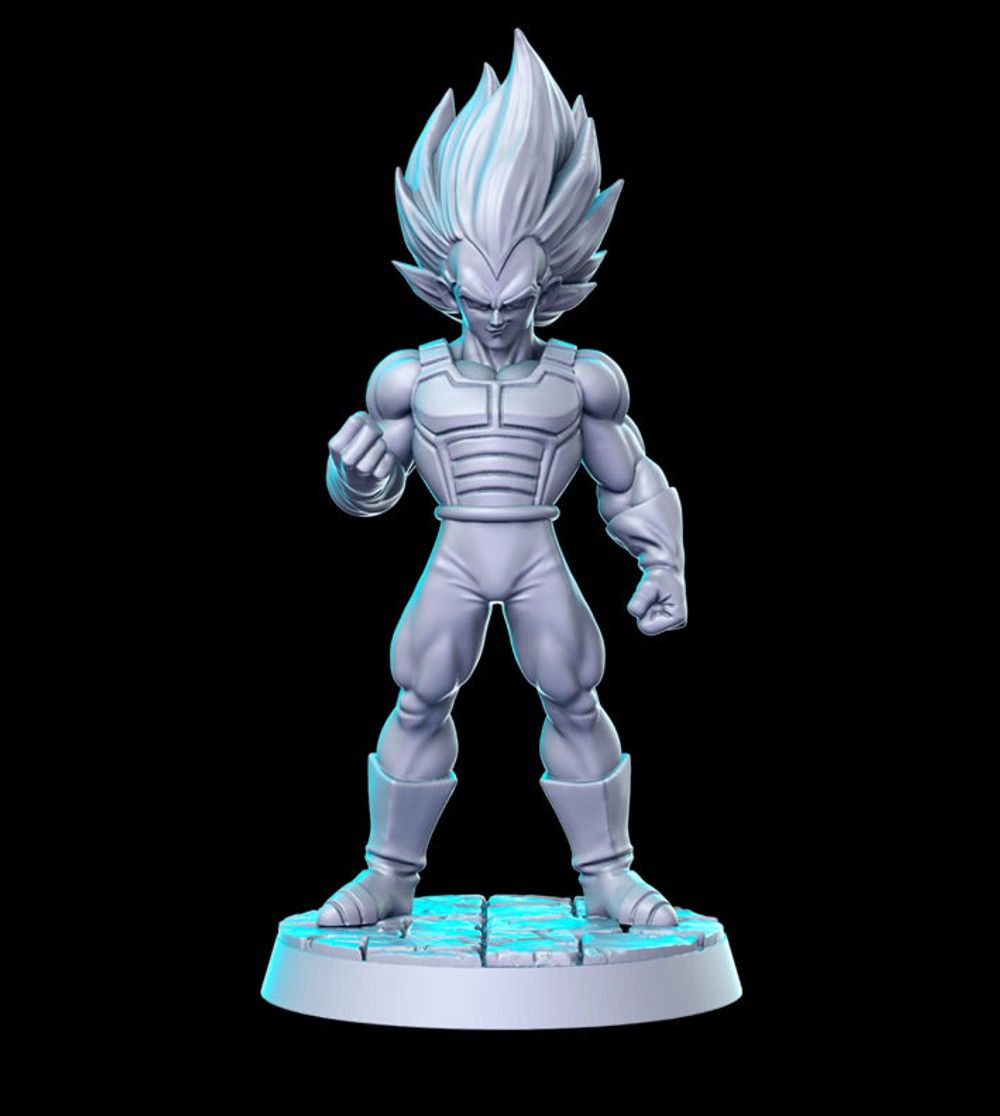 Vegeta - The Printable Dragon