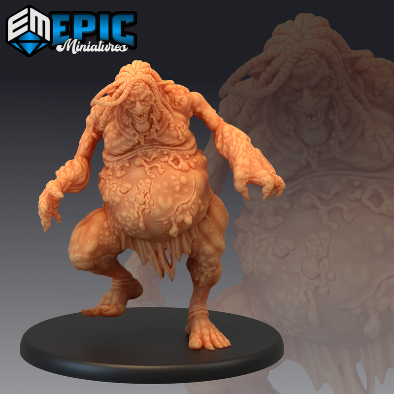 Venom Troll 3D-printed model