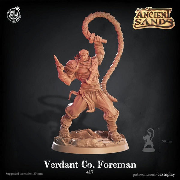 Verdant.Co Foreman 3D-printed model