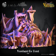 Verdant Co Tent 3D-printed model