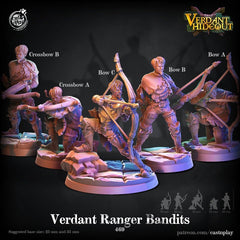 Verdant Range Bandits 3D-printed model