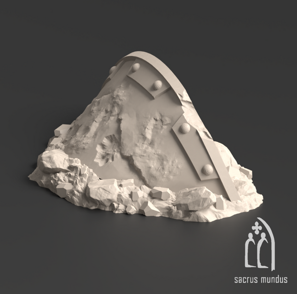 Verridan Remains 3D-printed model