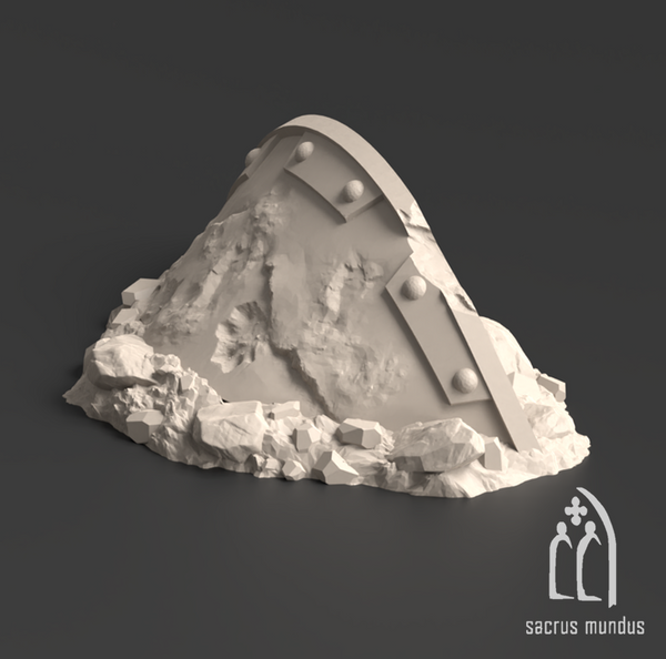Verridan Remains 3D-printed model