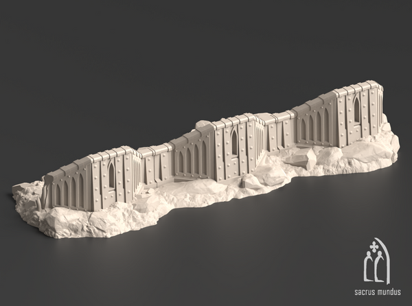 Verridan Trenches 3D-printed model