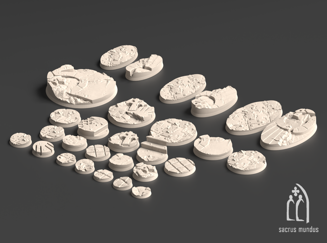 Vertex Hive Bases 3D-printed model