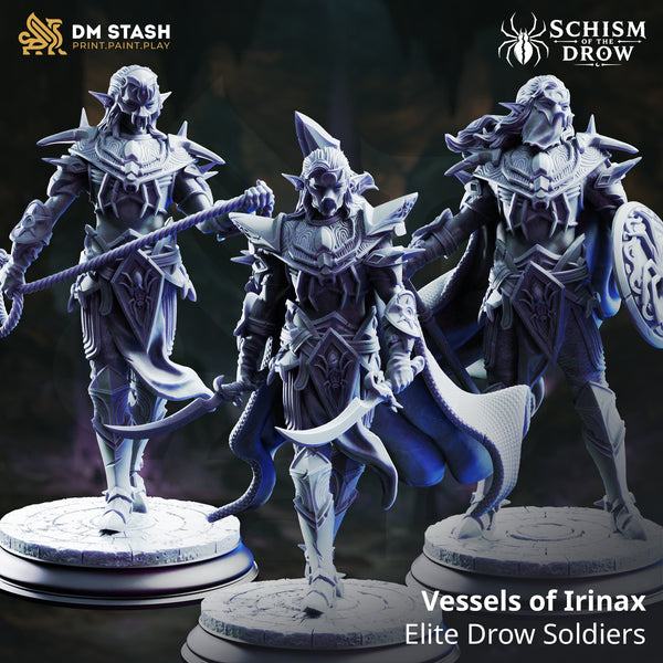 Vessels of Irinax - Elite Drow Soldiers