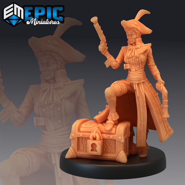 Veteran Captain 3D-printed model