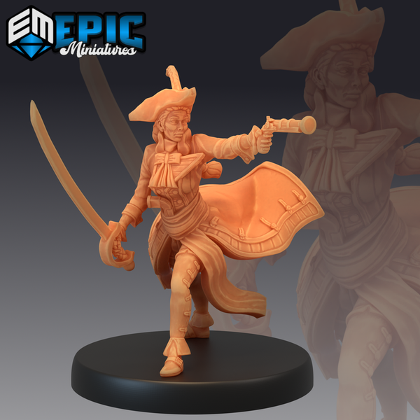 Veteran Captain 3D-printed model