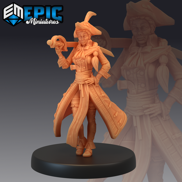 Veteran Captain 3D-printed model