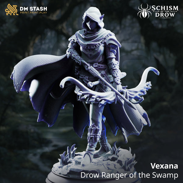 Vexana - Drow Ranger of the Swamp