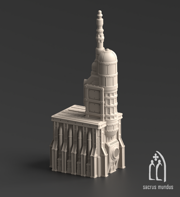 Vharaq Antenna A 3D-printed model