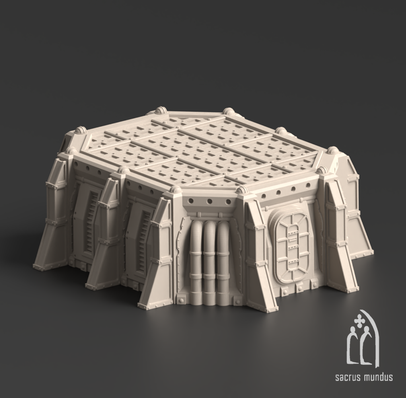 Vharaq Module A 3D-printed model