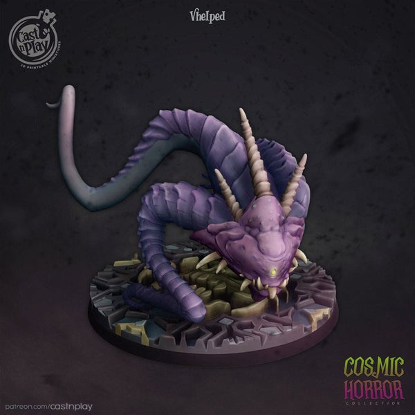 Vhelped 3D-printed model