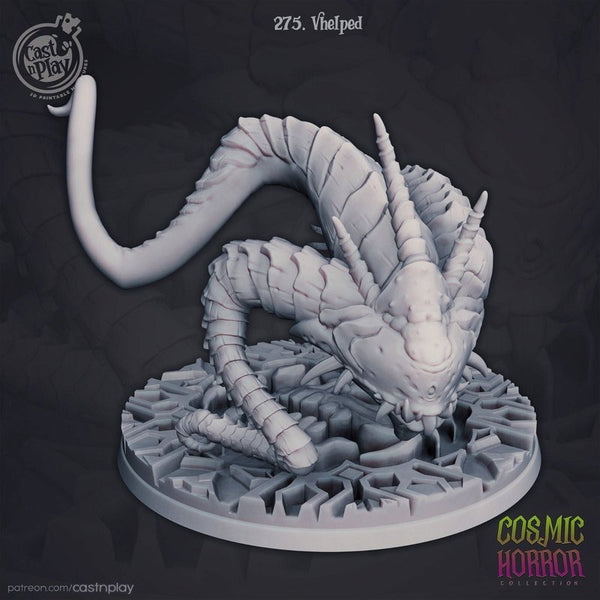 Vhelped 3D-printed model