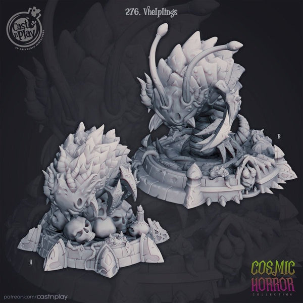 Vhelplings 3D-printed model