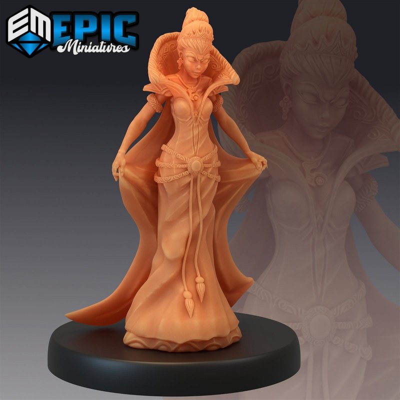 Vicious Queen 3D-printed model