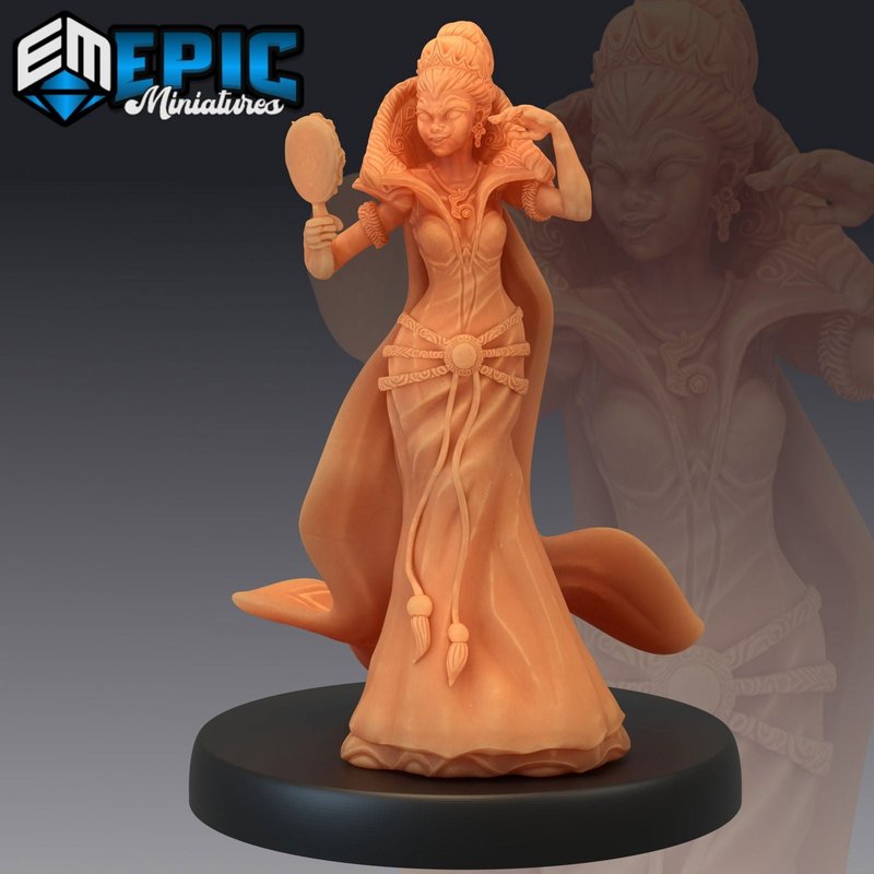 Vicious Queen 3D-printed model