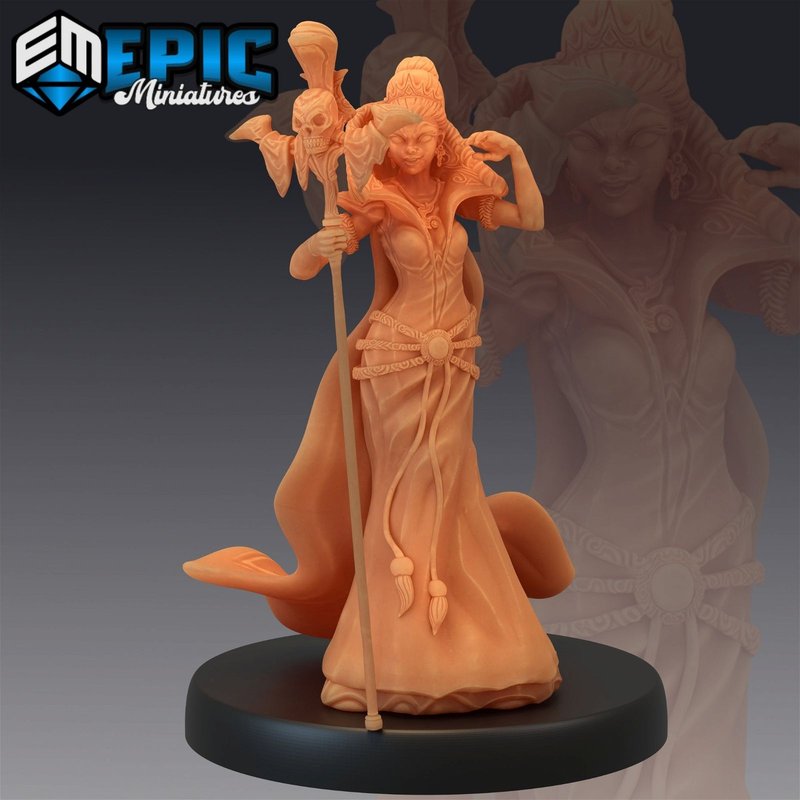 Vicious Queen 3D-printed model