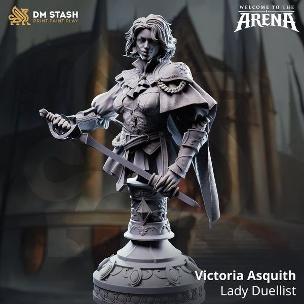 Victoria Asquith - Lady Duellist - Bust