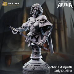 Victoria Asquith - Lady Duellist - Bust