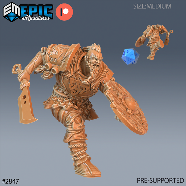 Viking Invander 3D-printed model