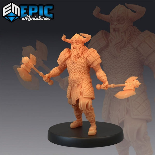 Viking Raiders 3D-printed model