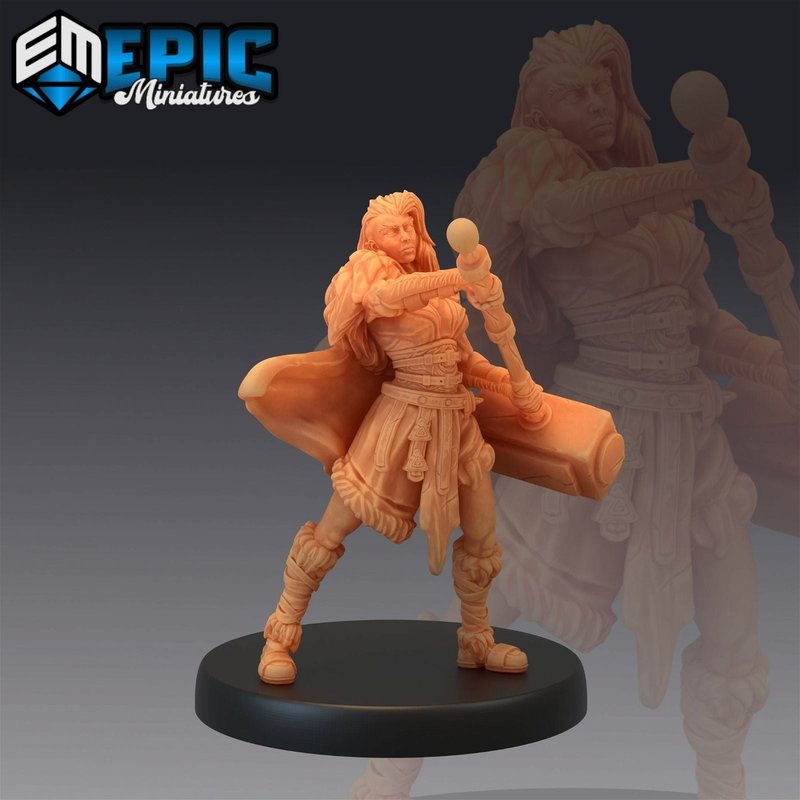 Viking Raiders 3D-printed model