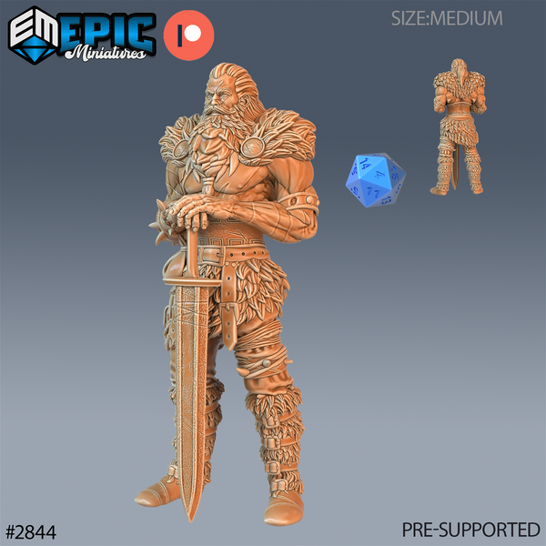 Viking Warrior - The Printable Dragon