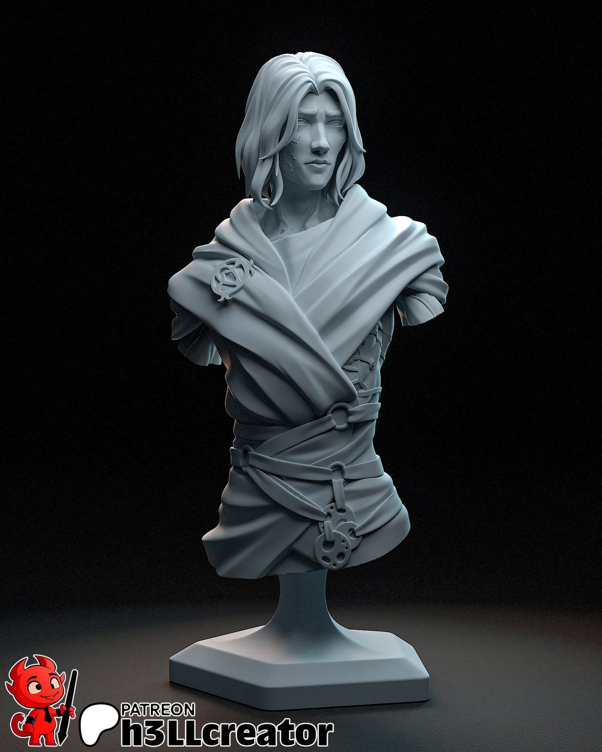 Viktor Bust 3D-printed model