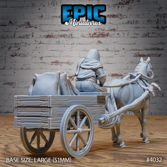 Villager Wagon Driver 3D-printed model