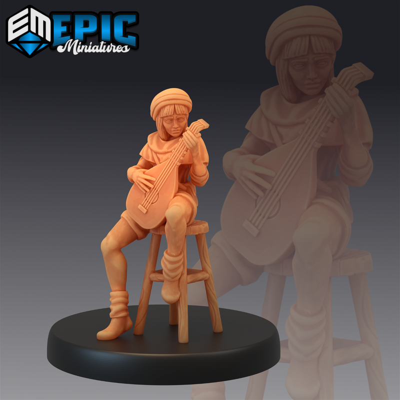 Villagers 3D-printed model