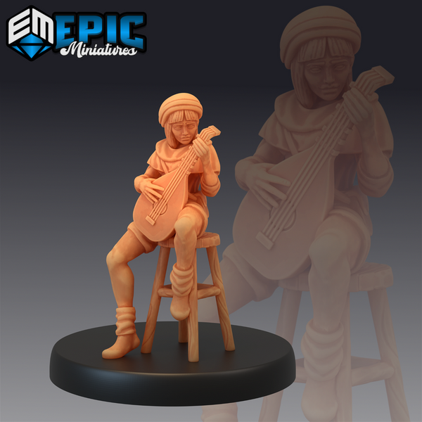 Villagers 3D-printed model