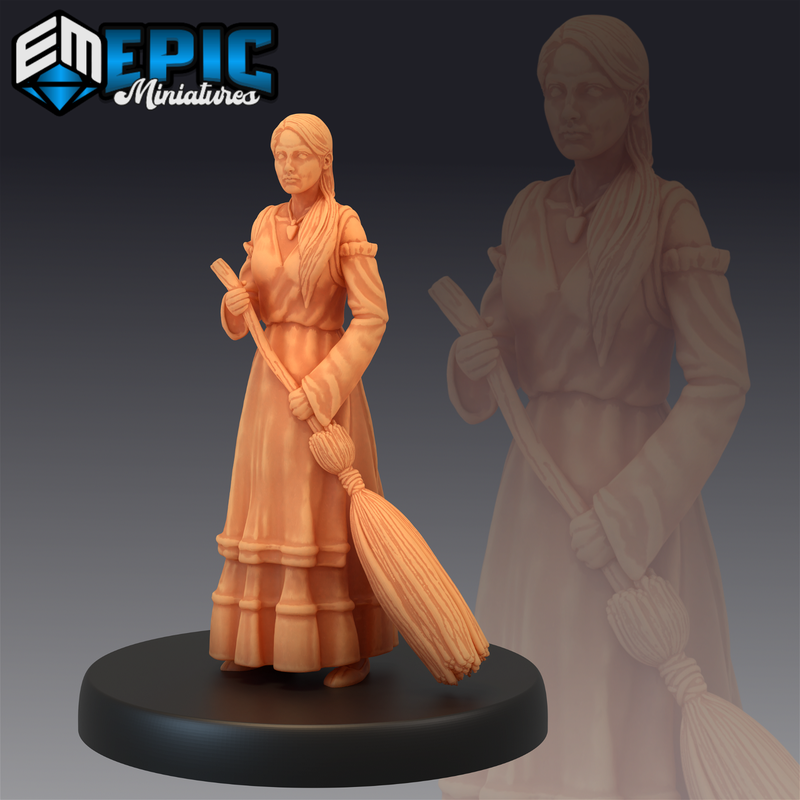 Villagers 3D-printed model