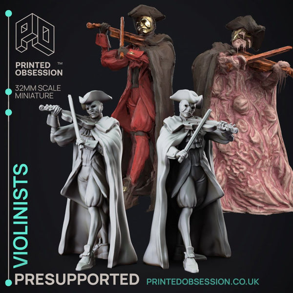 Violinists - The Printable Dragon