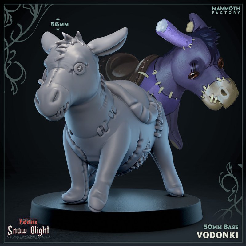 Vodonki 3D-printed model