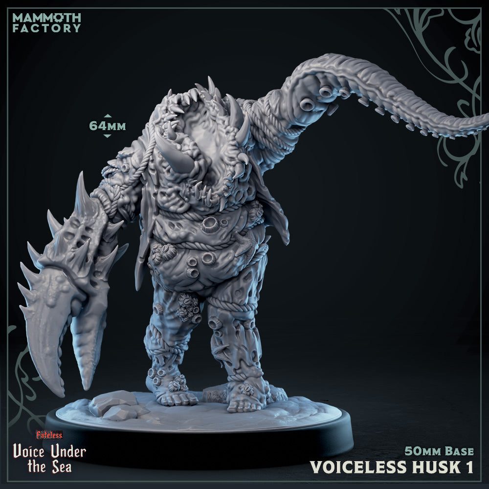 Voiceless Husk 3D-printed model