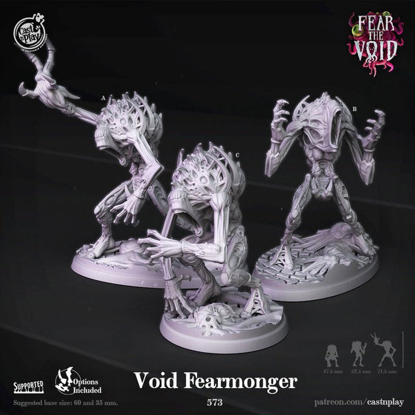 Void Fearmonger 3D-printed model