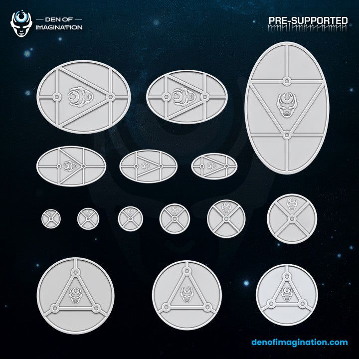 Void Infestation Bases Pack - The Printable Dragon